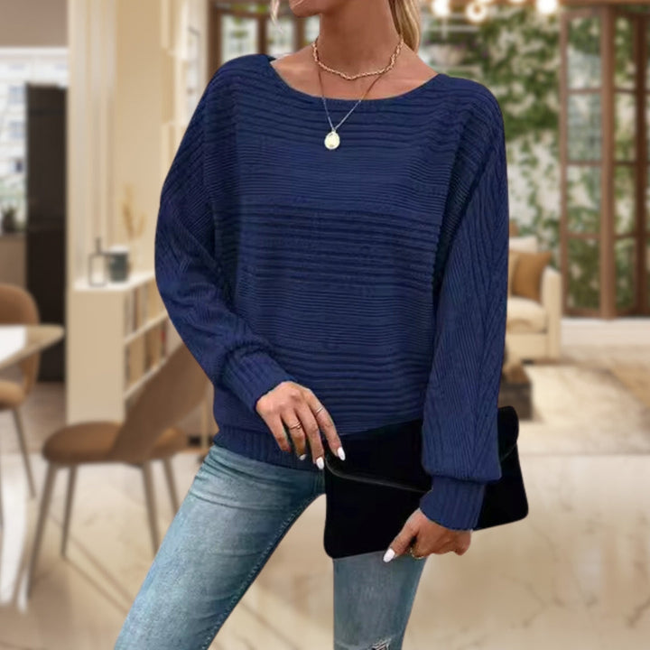 Anna | Texturierter Pullover für Damen