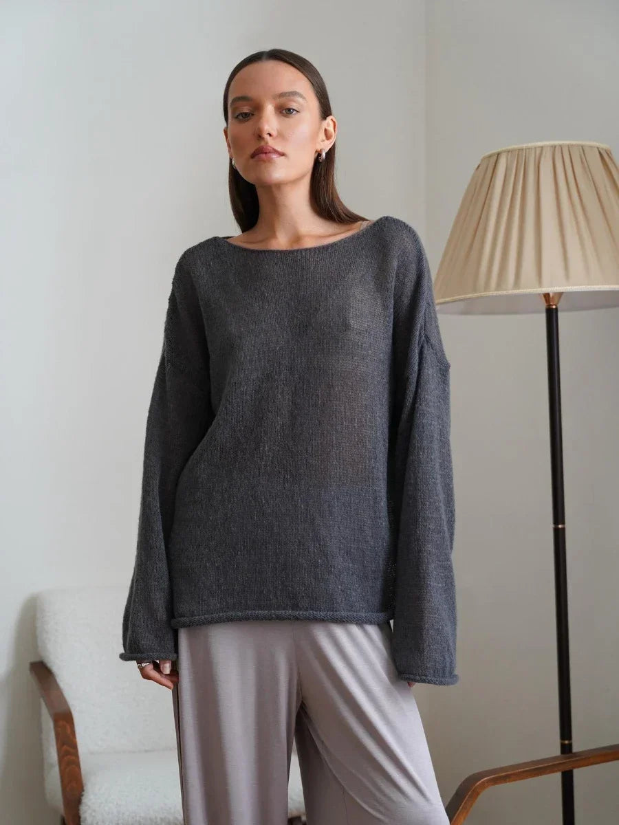 Nadia | Übergroßer Pullover