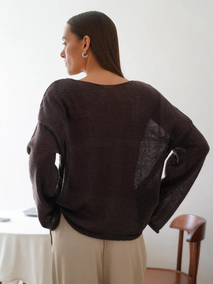 Nadia | Übergroßer Pullover