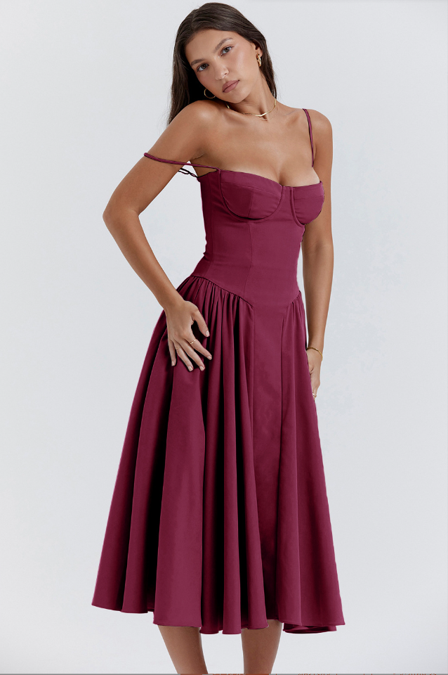 Dinna | Kleid mit attraktiver Korsett-Passform